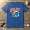 Salty Wave Surfing T-Shirt bold graphic design printed on comfortable cotton t-shirt