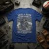 SAVE A BIKER OPEN text design featuring eye-catching typography on quality t-shirt