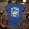 Save A Horse Ride A Cowboy text with a graphic of a cowboy riding a horse, vintage distressed style