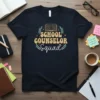 School Counselor Squad t-shirt with text and a graphic of an open book and brain