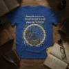 Schrödinger's cat plans its revenge eye-catching graphic design printed on comfortable cotton t-shirt