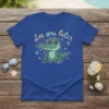 See you later alligator t-shirt with a cute cartoon alligator wearing sunglasses and surrounded by sparkles