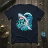 Shark Number 6 eye-catching graphic design printed on comfortable cotton t-shirt