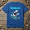 SHARKASM I LOVE SALAD... eye-catching graphic design printed on comfortable cotton t-shirt