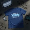 SHOW ME THE "NOTHING" text design featuring stylish typography on quality t-shirt