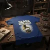 Skank Whisperer T-Shirt with vintage gramophone graphic and distressed typography