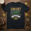 Black t-shirt with "SMART GOOD LOOKING & IRISH it just doesn't get any better than this!" text and Celtic knot