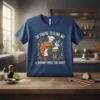 T-shirt with "So You're Telling Me A Shrimp Fried This Rice?" text and a cartoon shrimp chef cooking rice