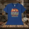 Someone in Colorado Loves Me T-Shirt with retro mountain sunset design and crescent moon graphic