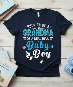 SOON TO BE A text design featuring unique typography on quality t-shirt