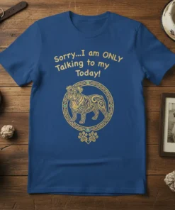 Sorry...I am ONLY Talking text design featuring eye-catching typography on quality t-shirt