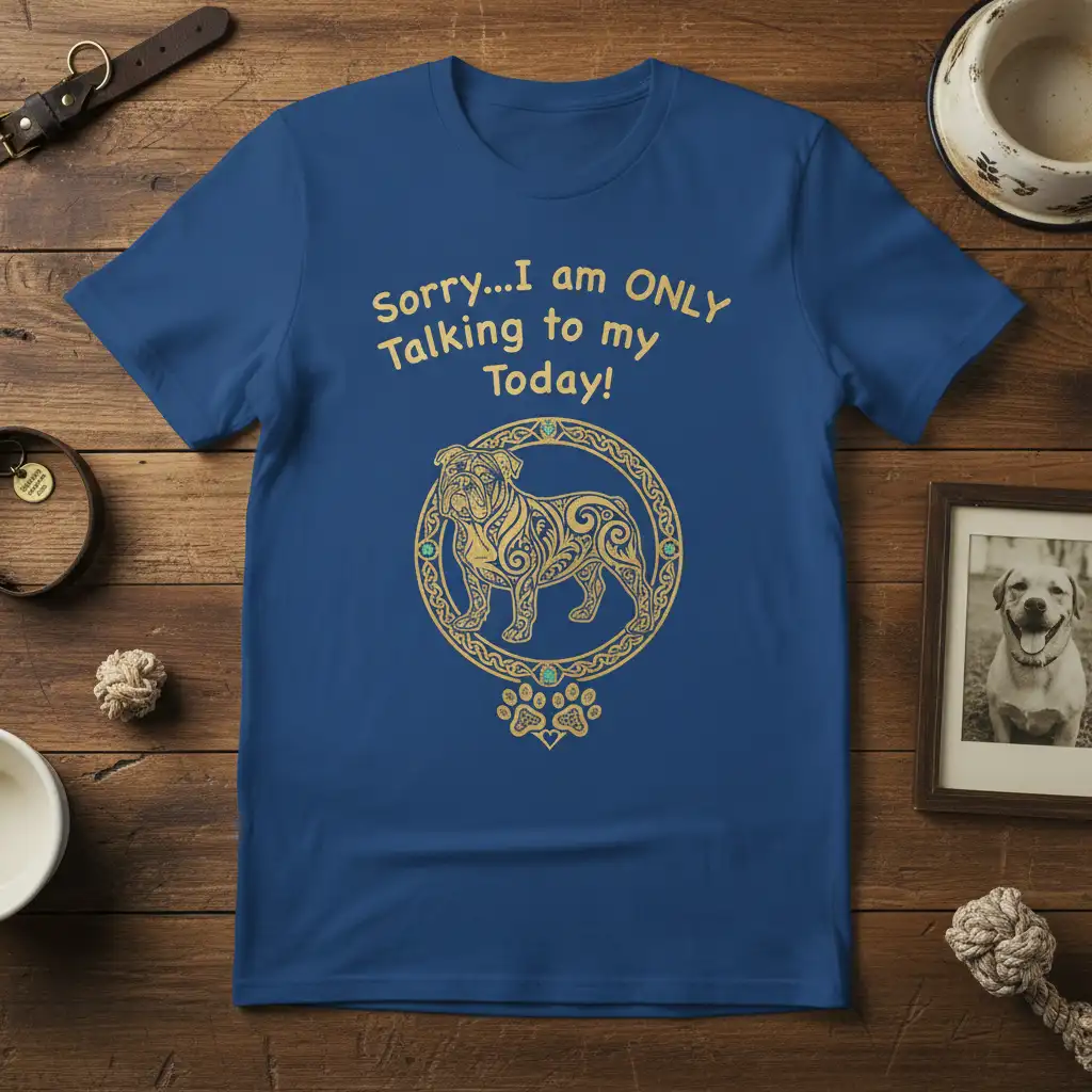 Sorry...I am ONLY Talking quote printed with unique artwork on comfortable cotton fabric t-shirt design