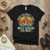 Sorry For What I Said While Docking The Boat t-shirt with anchor and ship wheel graphic
