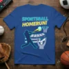 SPORTSBALL HOMERUN! stylish graphic design printed on comfortable cotton t-shirt