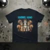 Squirrel Squad T-Shirt featuring a group of cute cartoon squirrels with the text "Squirrel Squad" above them