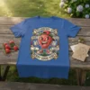 Strawberry King Double Up text design featuring eye-catching typography on quality t-shirt