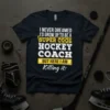 I NEVER DREAMED I'D GROW UP TO BE A SUPER COOL HOCKEY COACH BUT HERE I AM Killing it! text