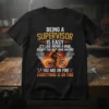Funny supervisor quote t-shirt: "Being a Supervisor Is Easy It's Like Riding a Bike Except The Bike Bike On Fire
