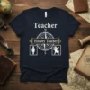 Teacher History Teacher t-shirt with compass and dab unicorn graphic