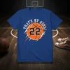 That's My Girl Basketball 22 T-Shirt design featuring a distressed basketball with the number 22 and distressed text
