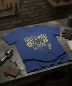 That's What She Said Quote creative graphic design printed on comfortable cotton t-shirt