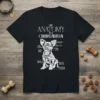 The Anatomy of a Chihuahua T-Shirt with humorous labels pointing to different dog parts like "Snack Detector" and "Clever Mind"