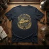 The Best The Original Bob The Man The Legend t-shirt with gold vintage circular design and name Bob in center
