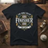 The Bible Recap Finisher 365 Days t-shirt design with open books and scroll motifs