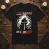 The Devil Saw Me With My Head Down & Thought He'd Won Until I Said Amen quote t-shirt with a