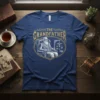 The Grandfather t-shirt design featuring vintage typography and a sketch of an elder gentleman