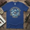 The Great Wave Off Kanagawa With Cats t-shirt design featuring a stylized Japanese wave and Mount Fuji with cats