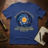 The heavens declare the glory of God HIS HANDWORK Psalms 19:1 t-shirt with celestial galaxy design