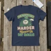 The Older I Get Harder It Is To Find My Balls funny golf quote t-shirt design with a sad golf