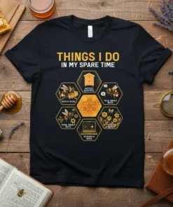 THINGS I DO IN text design featuring bold typography on quality t-shirt