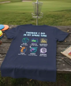 THINGS I DO IN text design featuring creative typography on quality t-shirt