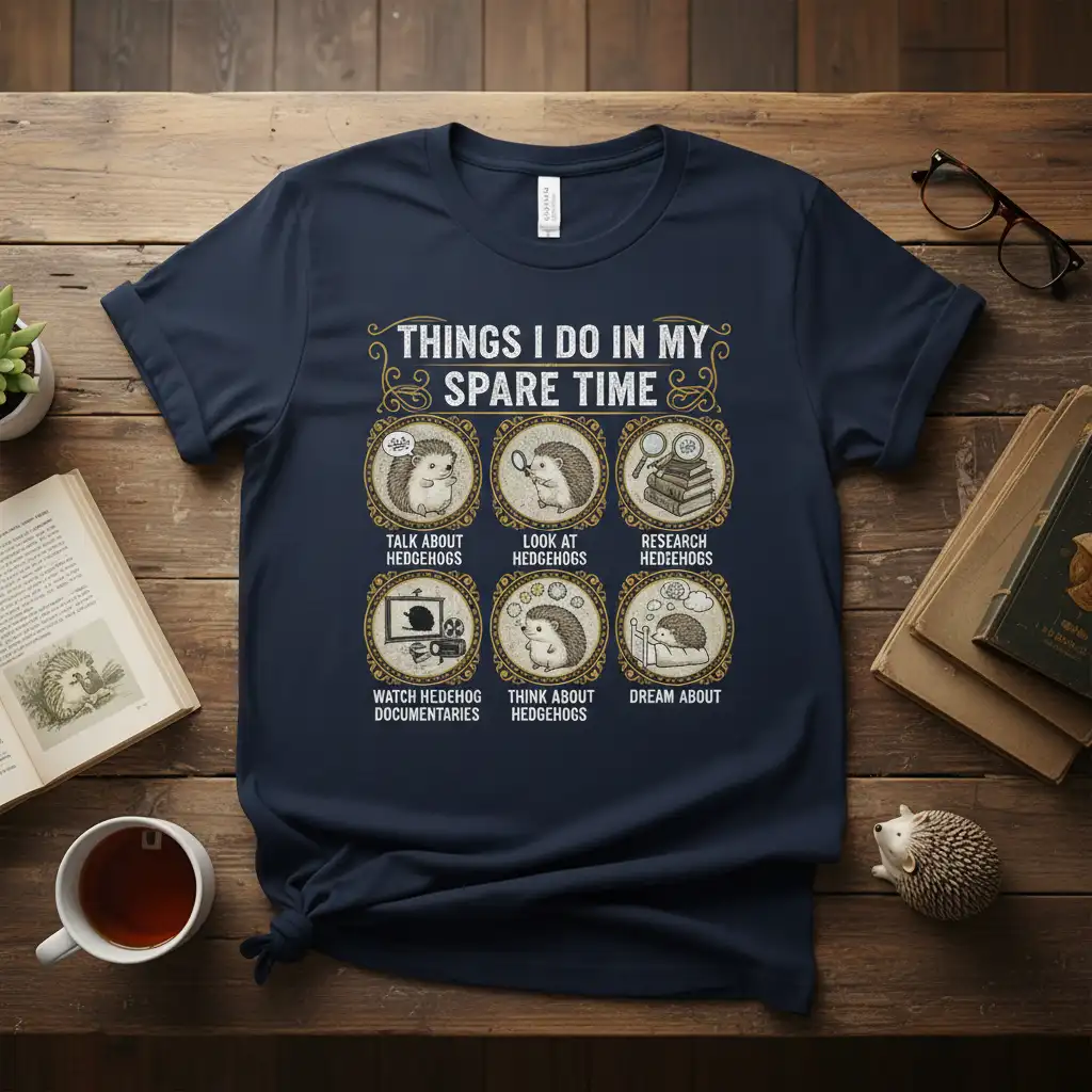 Things I Do In quote printed with stylish graphic on comfortable cotton fabric t-shirt design