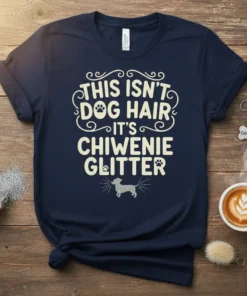 THIS ISN'T DOG HAIR text design featuring bold typography on quality t-shirt