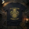 This Little Light Of Mine I'm Gong Let It Shine engine graphic t-shirt for mechanics