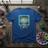 Titanium Element SNIPPLE T-Shirt featuring the periodic table symbol for Titanium (Ti) and the word SNIPPLE in colorful dripping letters