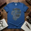 TO JESUS To JESUS through MARY bold graphic design printed on comfortable cotton t-shirt