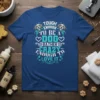 T-Shirt with text "Tough Enough To Be A Dog Bather Crazy Enough To Love It" and dog graphics