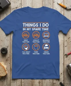 THINGS I DO IN text design featuring stylish typography on quality t-shirt