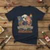 Treason is the reason for this BBQ season t-shirt design featuring an eagle chef with a spatula and torch, American