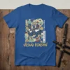 Uesugi Kenshin samurai warrior t-shirt with Japanese historical art and anime-style illustration