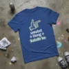 Blue t-shirt with "umutot itong katabi ko" in white and green text, featuring a hand pointing and sound wave graphics