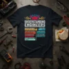 UNDERSTANDING ENGINEERS PERCUSIVE MAINTENANCE text design featuring unique typography on quality t-shirt