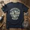 Unofficial Fish Tank Cleaning Shirt with nautical anchor and fish graphics