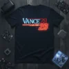 VANCE '28 28 bold graphic design printed on comfortable cotton t-shirt