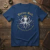 Veruca Salt Eight Arms to Hold You t-shirt featuring a crowned octopus graphic and starry background