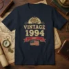 Vintage 1994 Est T-Shirt unique graphic design printed on comfortable cotton t-shirt